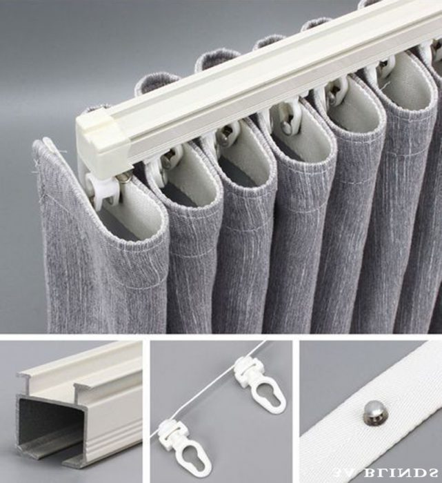 Rèm vải tự động âm trần thạch cao - Rèm cửa 3A Blinds